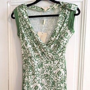 Young Threads Dress, Green/White, Small (Modcloth)